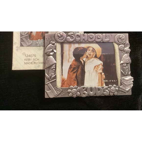 New pewter frame School Buds size 5” by 3” - Picture 1 of 1